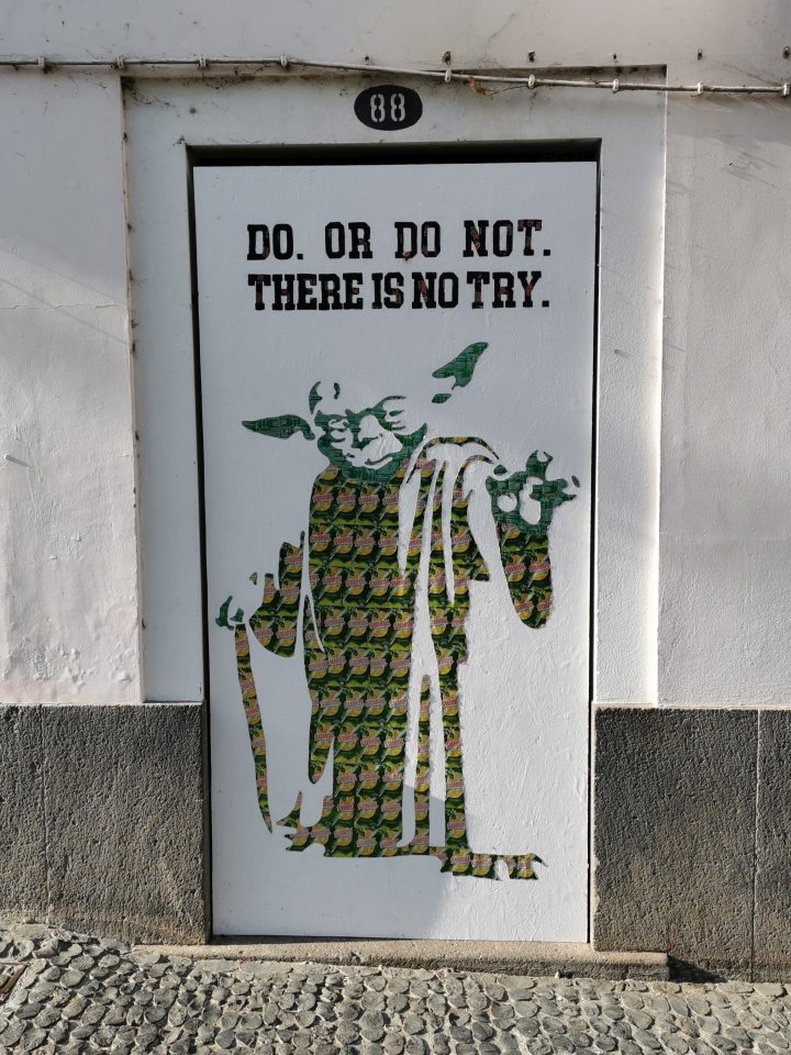 Mistrz Yoda z mądrym przesłaniem