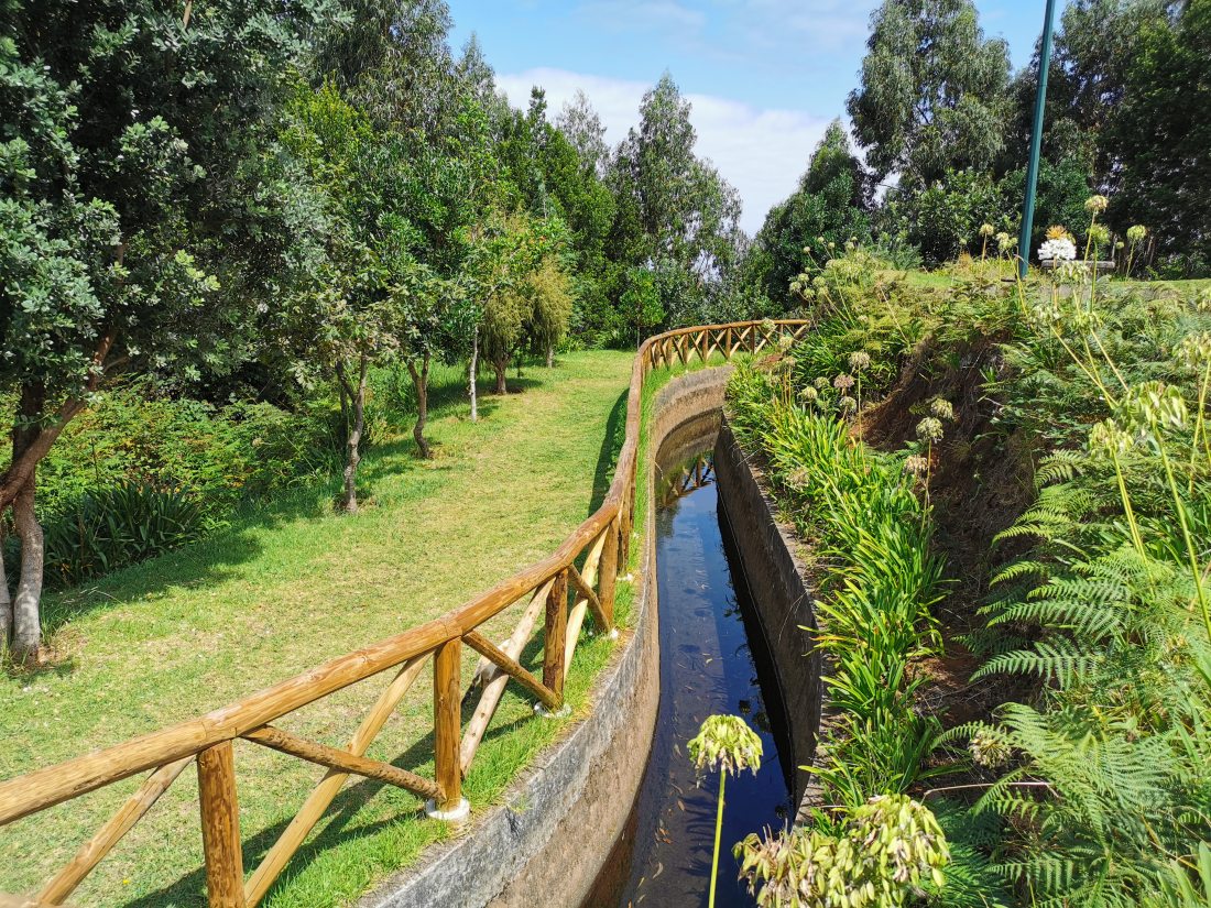 Levada da Central - początek szlaku