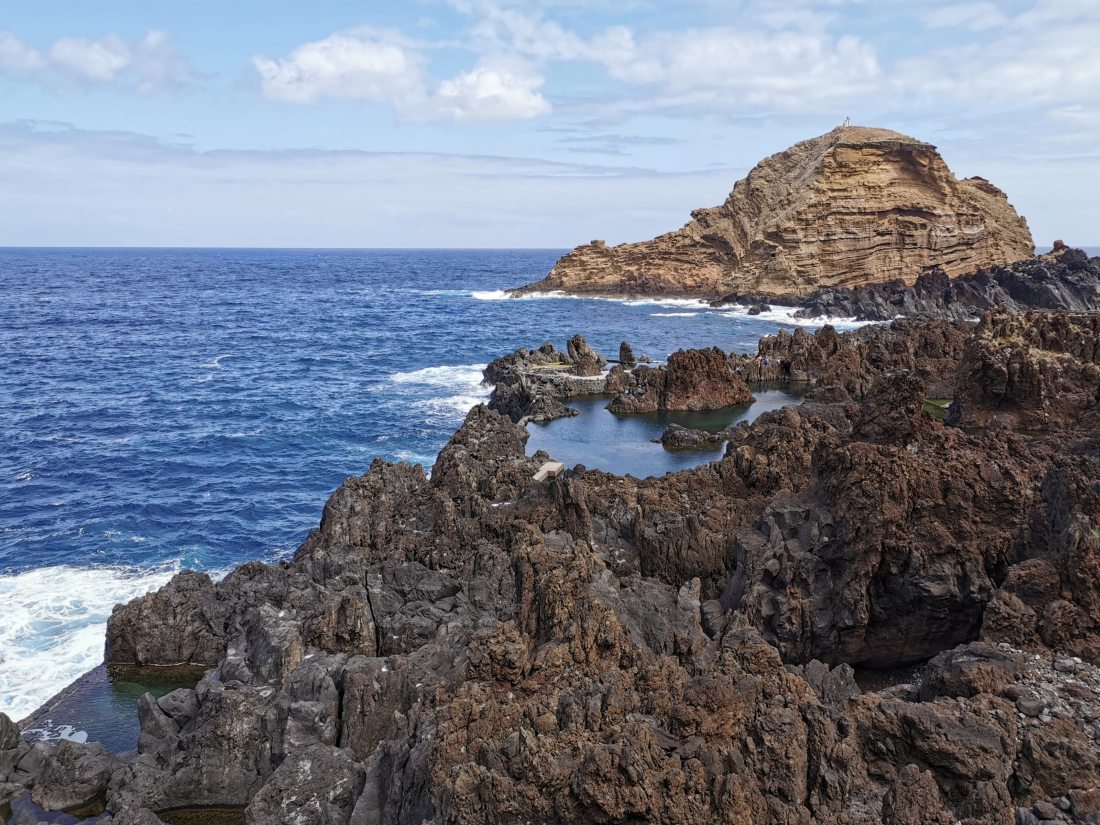 Naturalne baseny w Porto Moniz