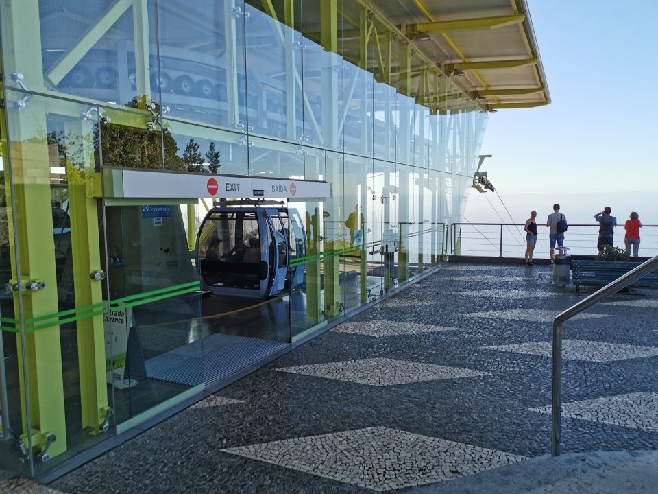 Stacja górna Teleférico do Funchal